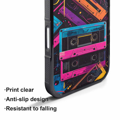 iPhone 17 Pro Max Case — Seamless Tileable Pattern Of Retro Vintage, Unique Phone Case Design