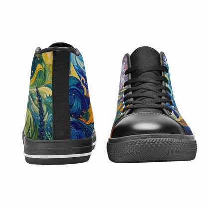 MEN'S Blend All Versions High Top Canvas Dreamcore Custom Sneakers