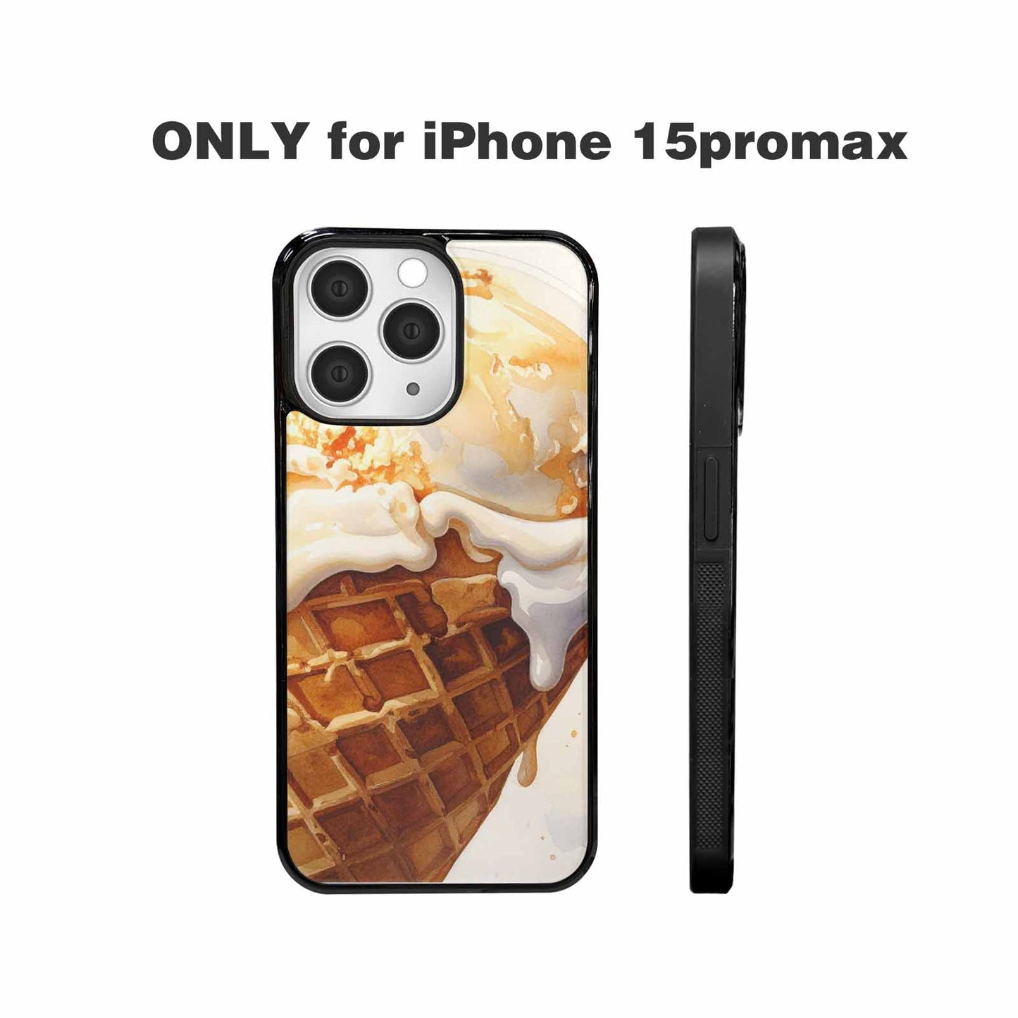 iPhone 15 Pro Max Case — Extreme Close Up Shot Only Drippig, Custom Made Phone Cover