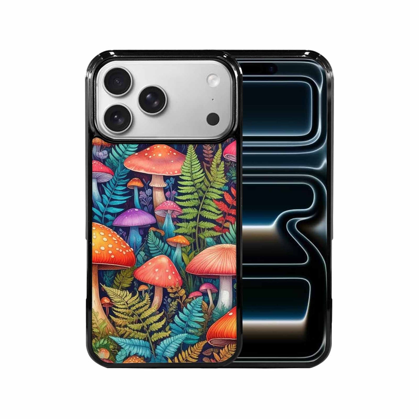 iPhone 17 Pro Max Case — Mushrooms Botanicalmushrooms P Y2v Floral, Personalized Phone Case