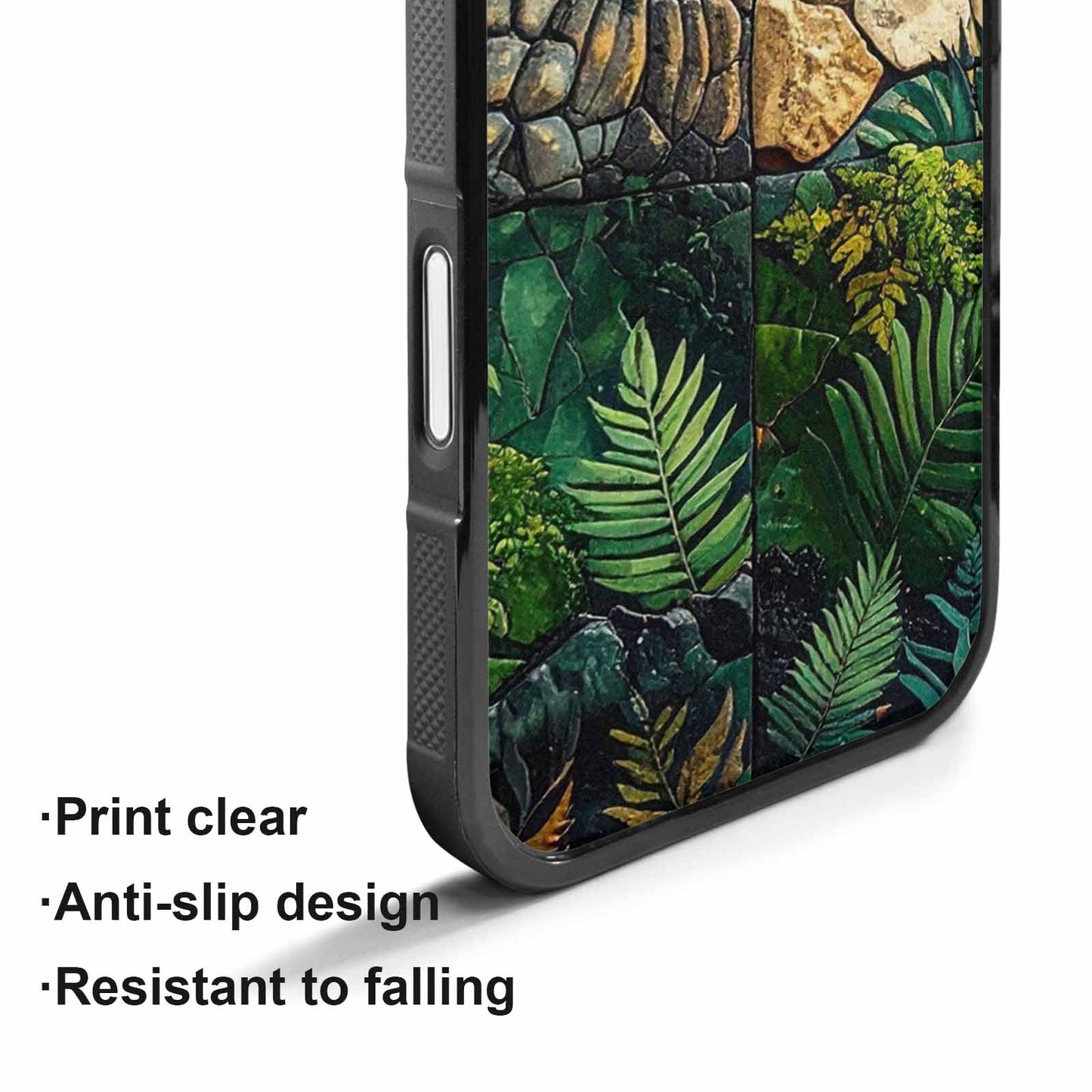 iPhone 17 Case — Small Dinosaur Silhouette Pattern, Original Art, Custom Phone Case