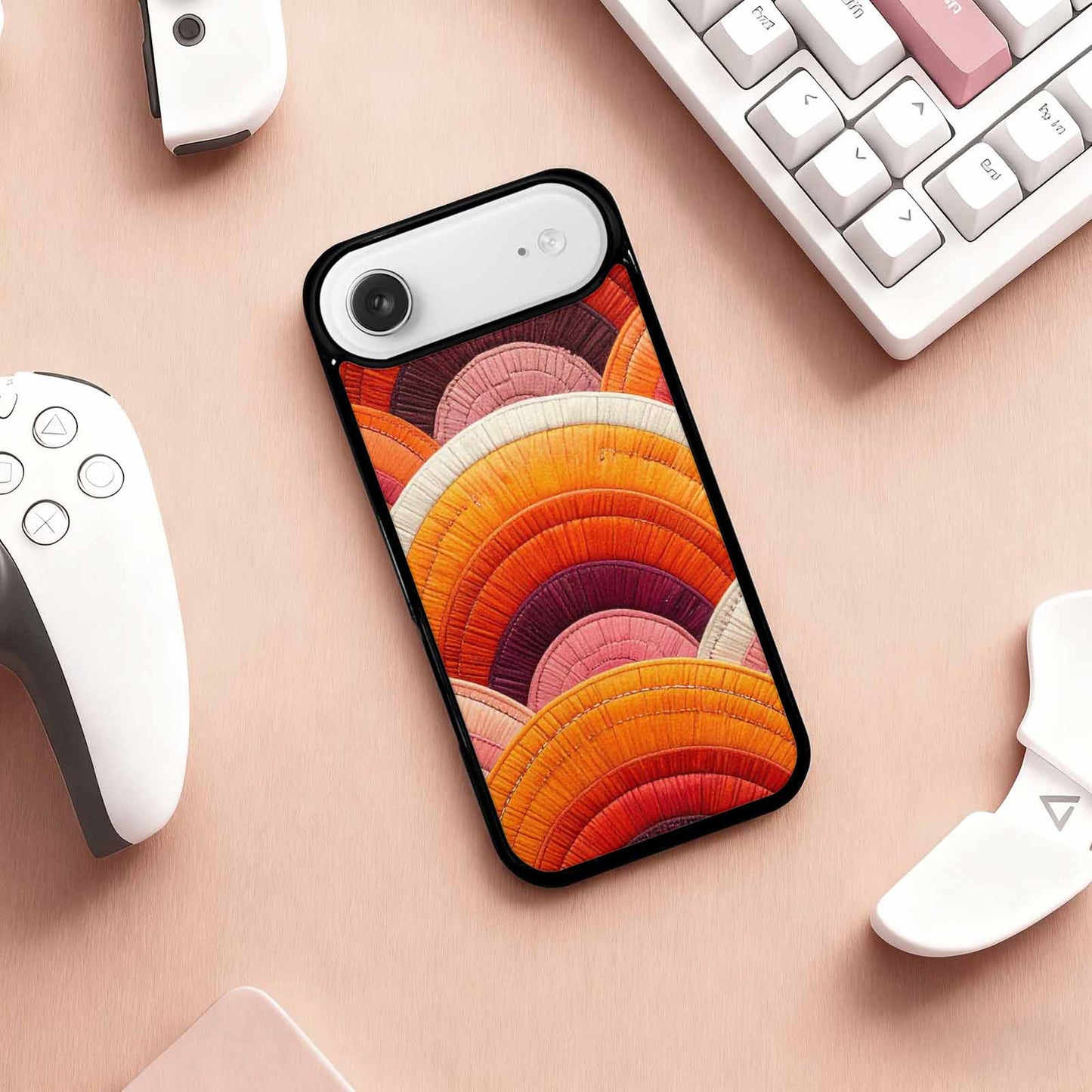 iPhone 17 Air Case — Vivid Camo Lesbian Pride Camo, Custom Made Phone Cover