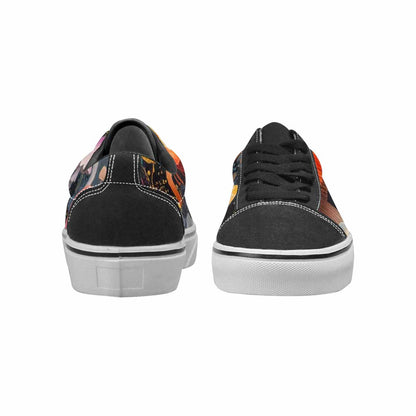 WOMEN'S Mushrooms Lace-Up Canvas Dark Academia Sneakers