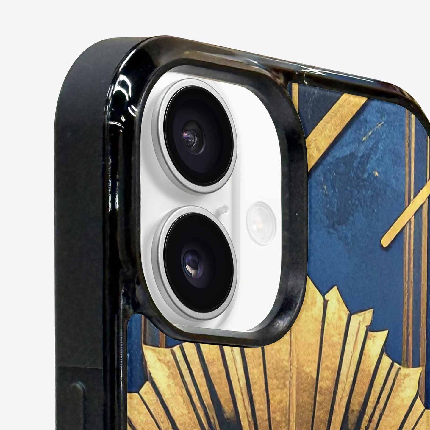 iPhone 16 Plus Case — Art Deco Illustration Pattern, Personalized Phone Case