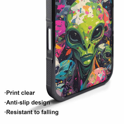 iPhone 17 Pro Max Case — Aliens Camo Aliens Alien Scifi, Custom Phone Case