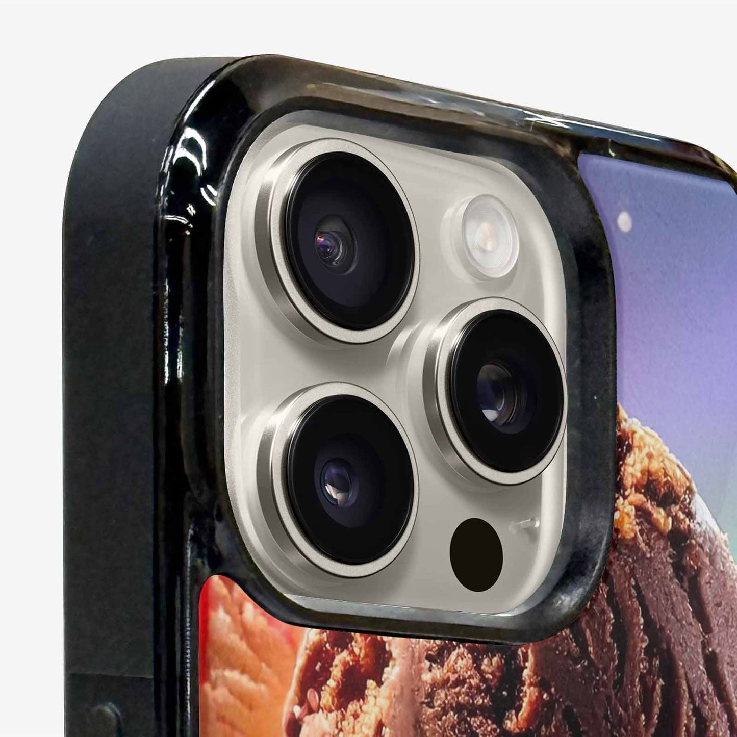 iPhone 15 Pro Max Case — Extreme Close Up Shot Only Drippig, Custom Printed Phone Case