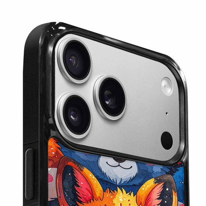 iPhone 17 Pro Max Case — Watercolor Kawaii Fox Watercolor Abstract, Personalized Phone Case