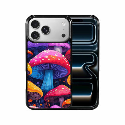 iPhone 17 Pro Max Case — Vivid Winter Mushroom Cartoon Cute, Custom Print Case Cover