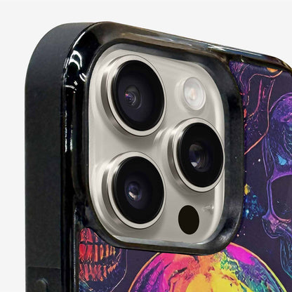 iPhone 16 Pro Max Case — Galaxy Skulls, Custom Phone Case