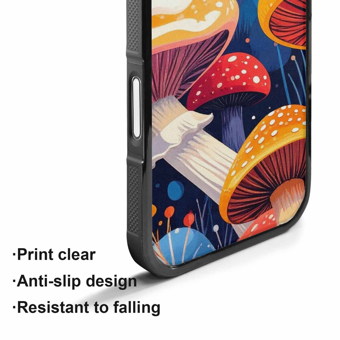 iPhone 17 Case — Vivid Winter Mushroom Cartoon Cute, Custom Made Phone Cover