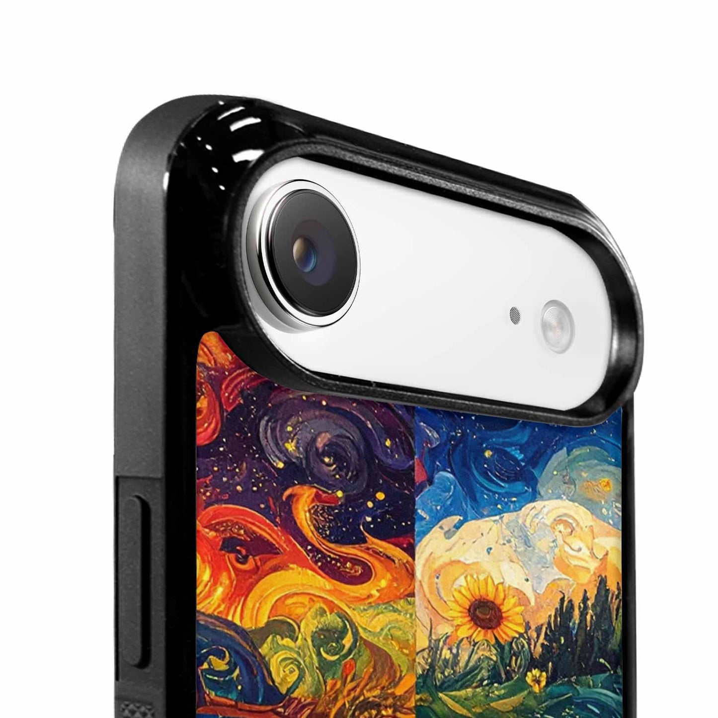 iPhone 17 Air Case — Small Van Gogh Style Swirl Galaxy, Custom Made Phone Cover