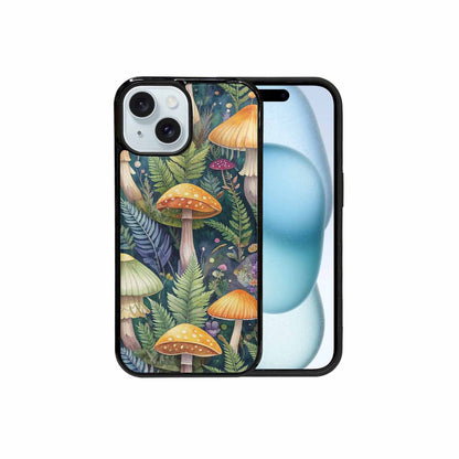 iPhone 15 Case — Mushrooms Botanicalmushrooms P, Custom Designed Case Cover