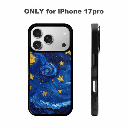 iPhone 17 Pro Case — Starry Night Galaxy Space, Custom Made Phone Cover