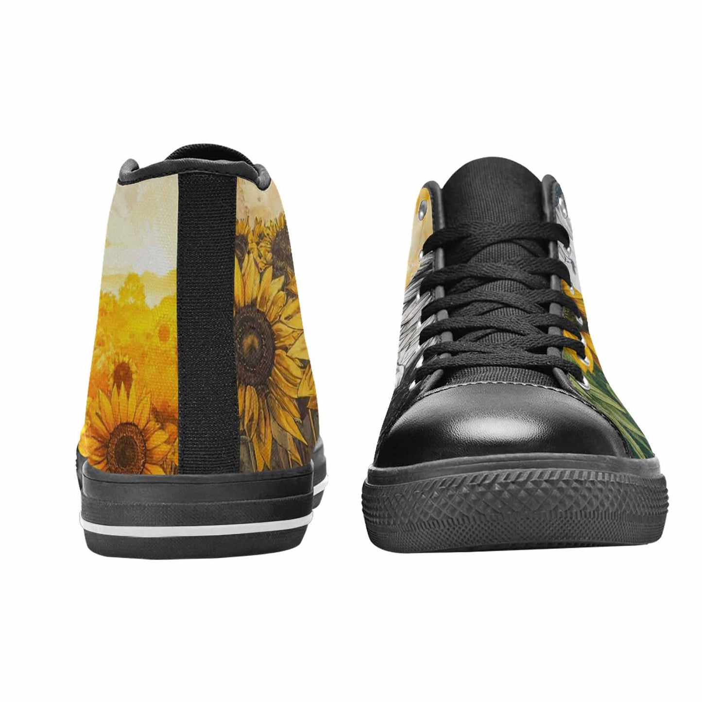 WOMEN'S Blend Melt Them High Top Canvas Cottagecore Shoes