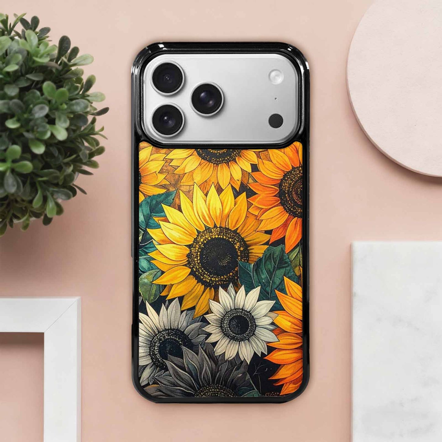 iPhone 17 Pro Max Case — Blend Melt Them Together Floral, Custom Made Phone Cover