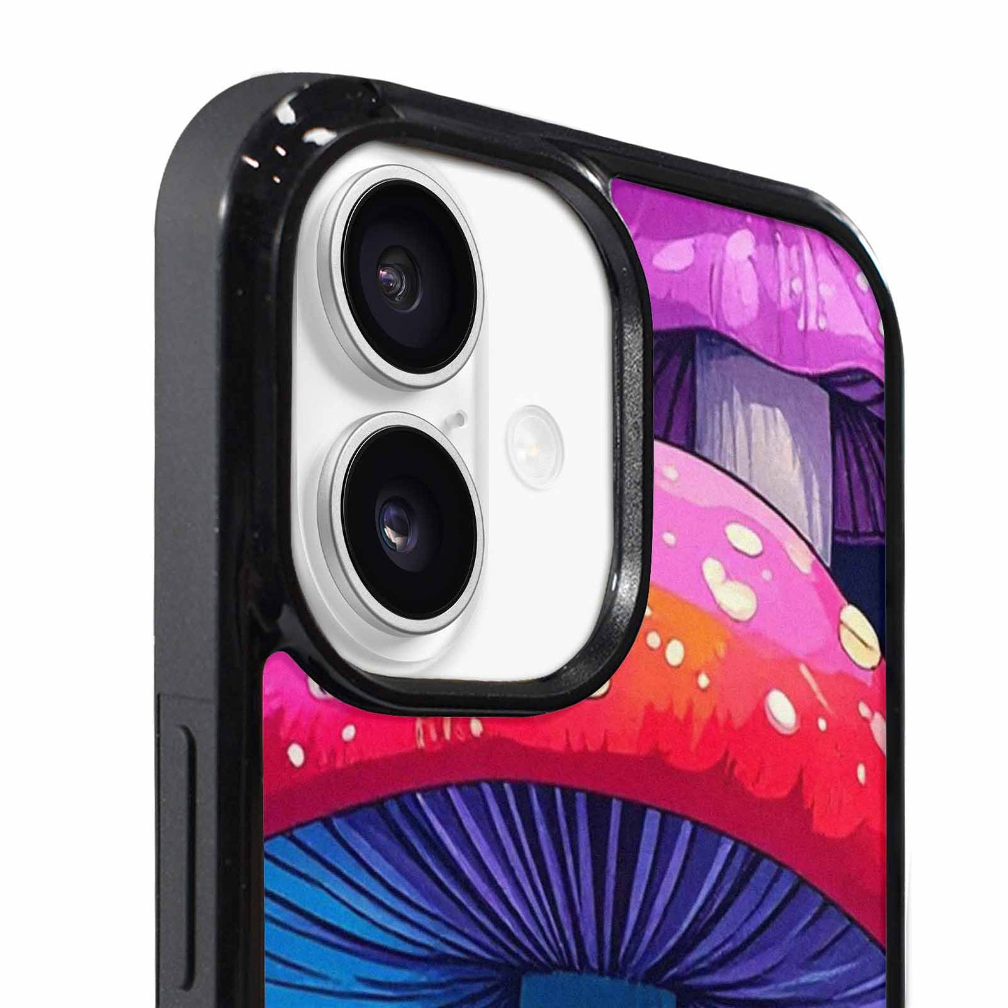 iPhone 17 Case — Vivid Winter Mushroom Cartoon Cute, Custom Print Case Cover