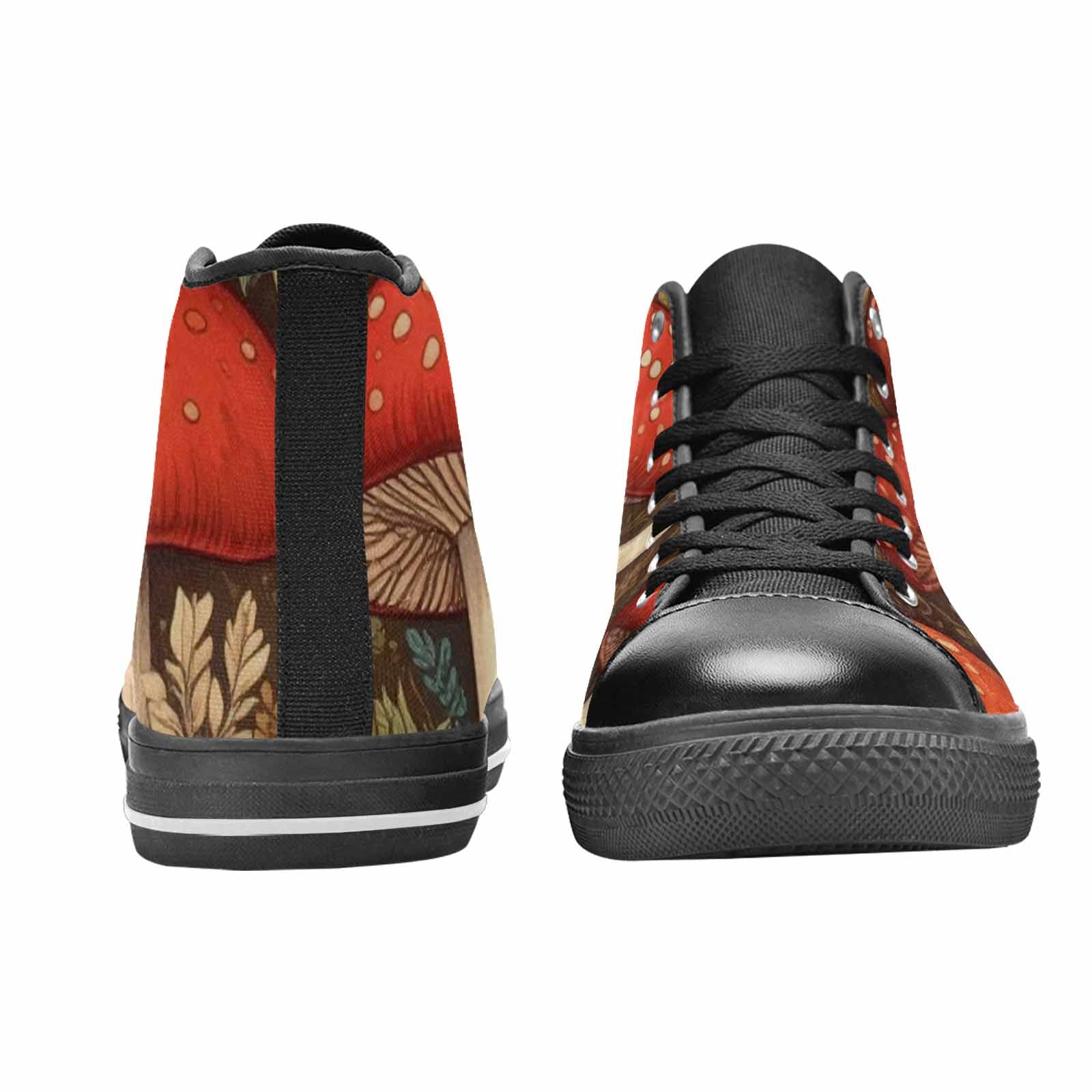 MEN'S Mushroom High Top Canvas Y2K Custom Shoes
