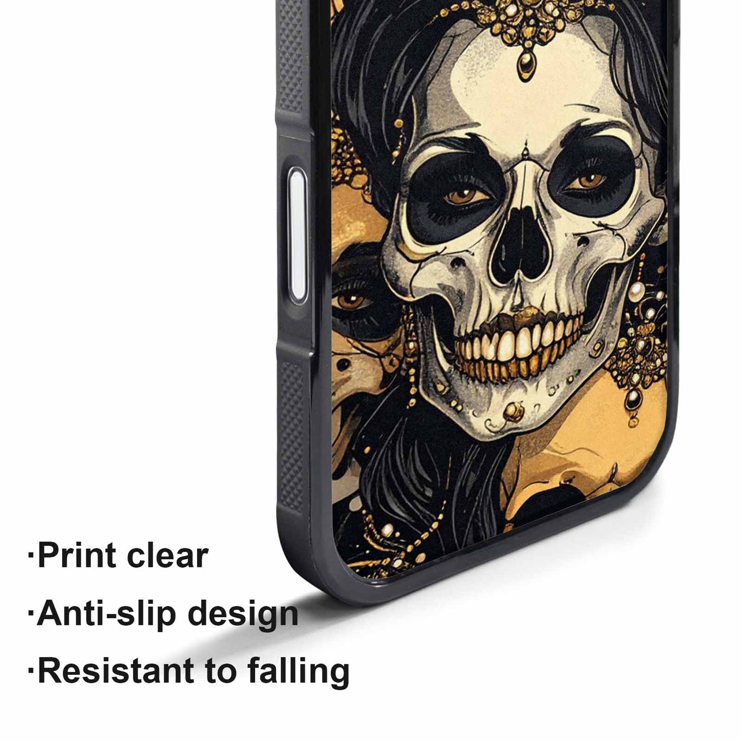 iPhone 17 Air Case — Skull Dark Art Gothic Print Gothic, Custom Phone Case