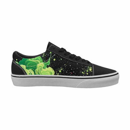 WOMEN'S Galaxy Nebula Lace-Up Canvas Dark Academia Sneakers