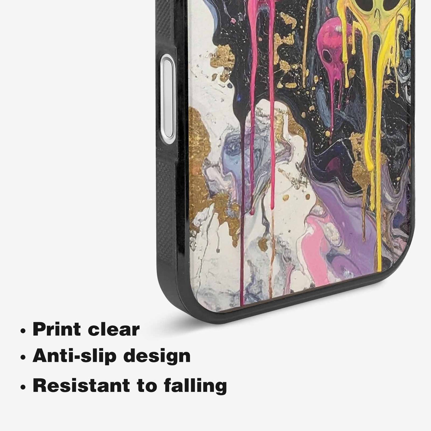 iPhone 16 Plus Case — Aliens Marblemelting Aliens Pa Mif, Custom Made Phone Cover
