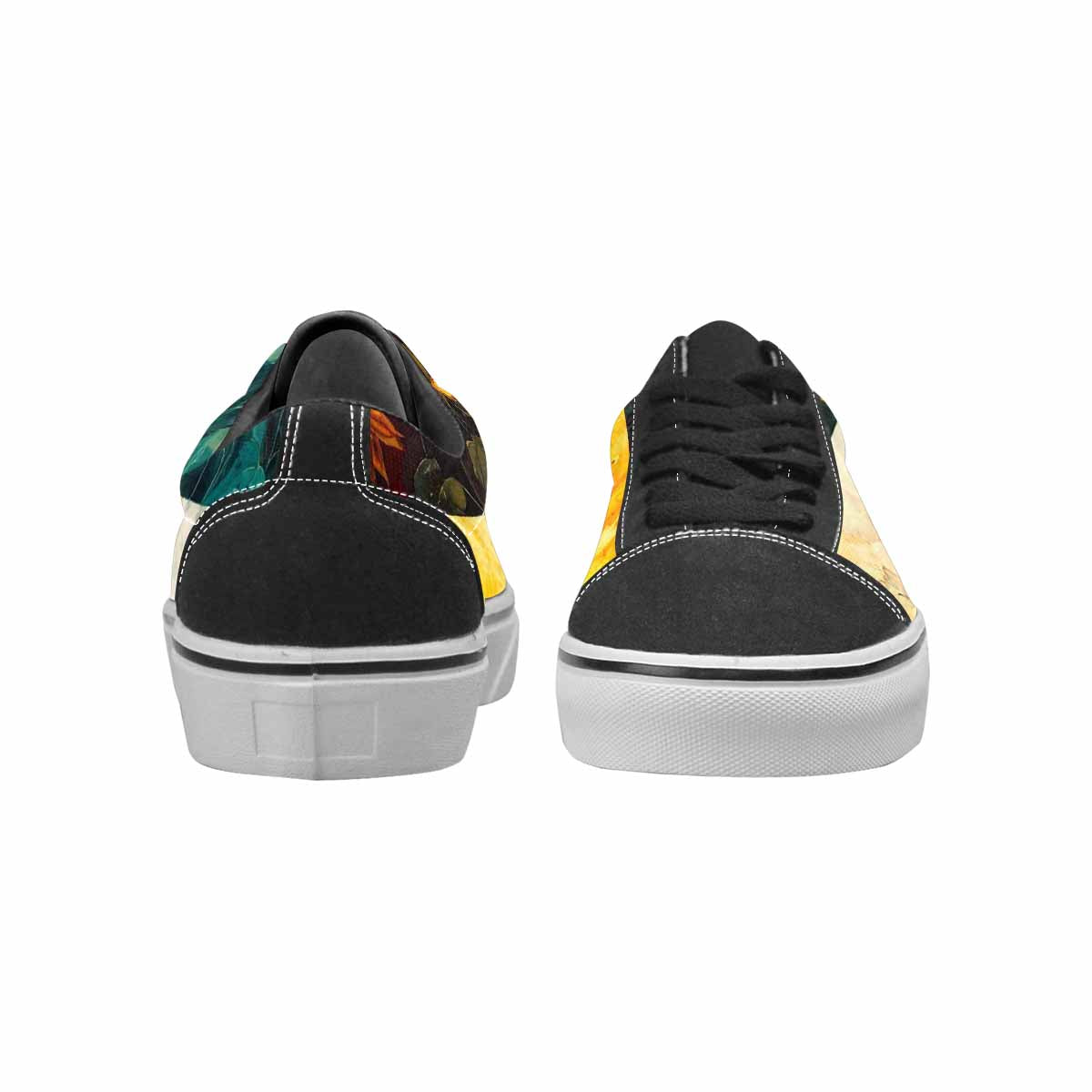 WOMEN'S Blend Melt Them Canvas Lace-Up Grunge Custom Shoes