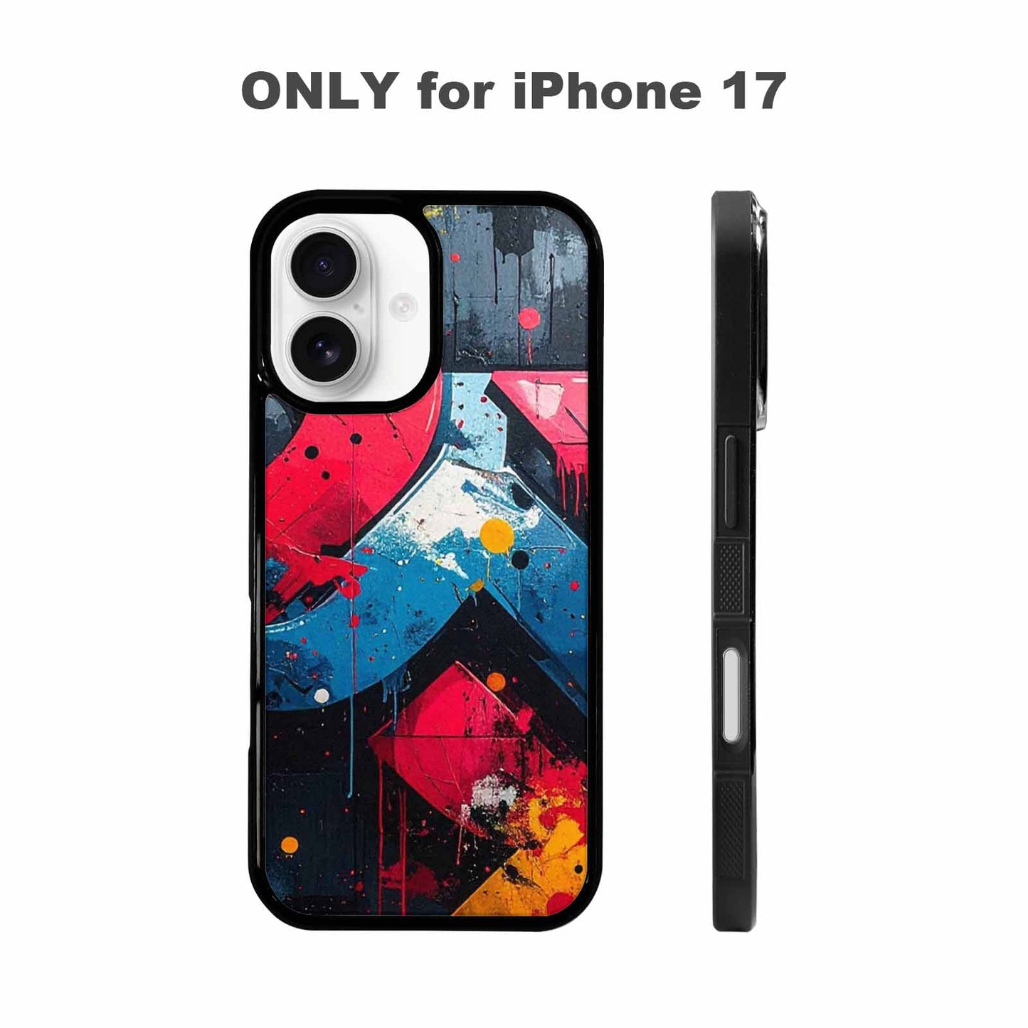 iPhone 17 Case — Seamless Repeating Pattern Of Camo, Custom Printed Phone Case