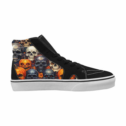 MEN'S Skulls - Halloween High Top Canvas Surreal Sneakers