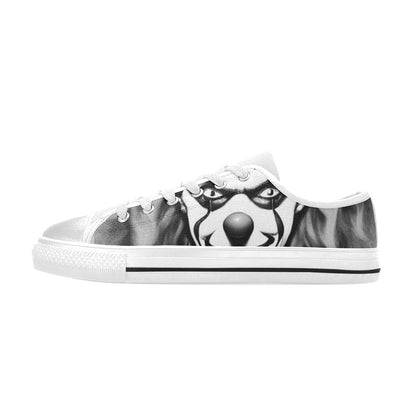 MEN'S Cc Evil Clown 2 Canvas Dark Academia Custom Sneakers