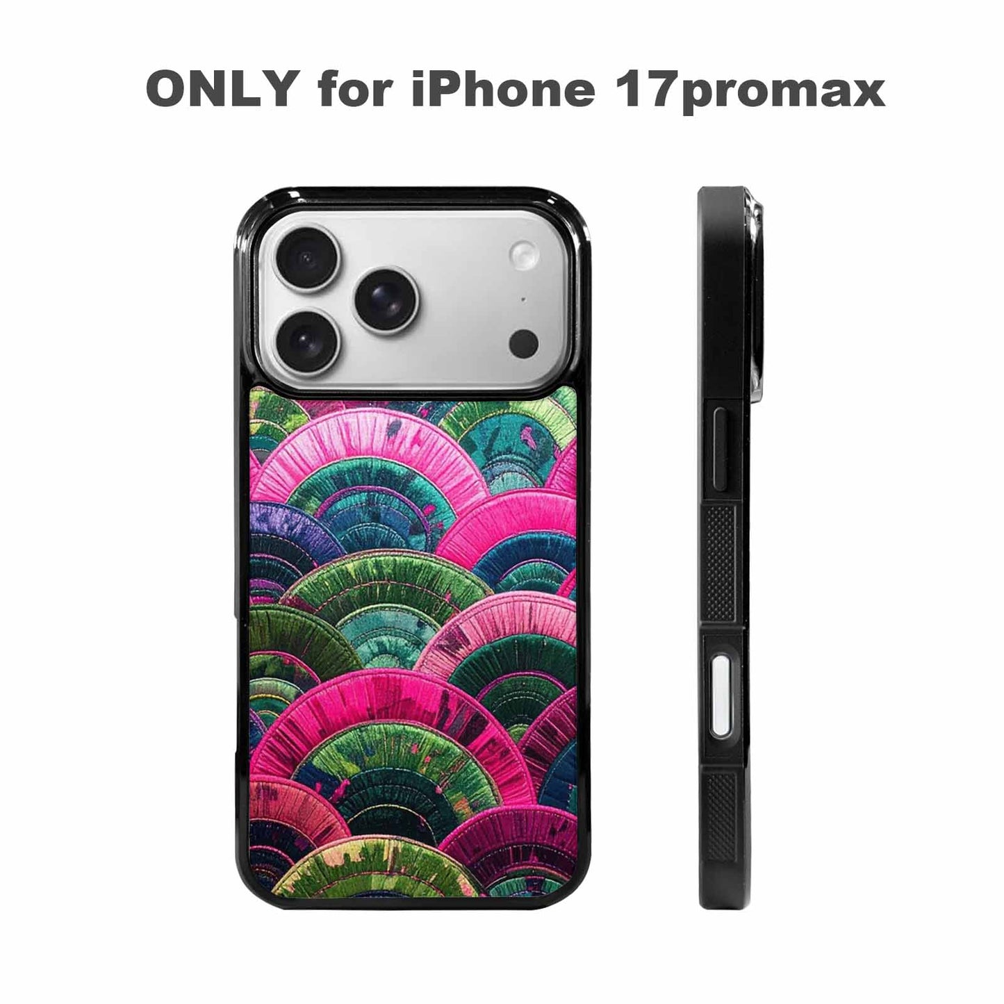iPhone 17 Pro Max Case — Vivid Camo Polysexual Camo, Custom Printed Phone Case