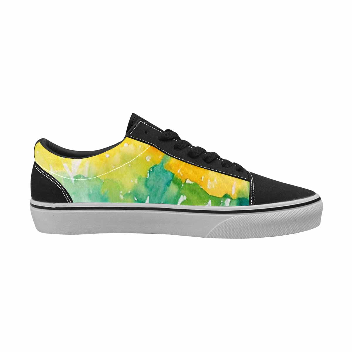 WOMEN'S Tie Dye - Canvas Lace-Up Grunge Custom Sneakers