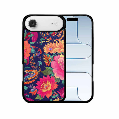 iPhone 17 Air Case — Floral Snake Print Floral, Customized Protective Case