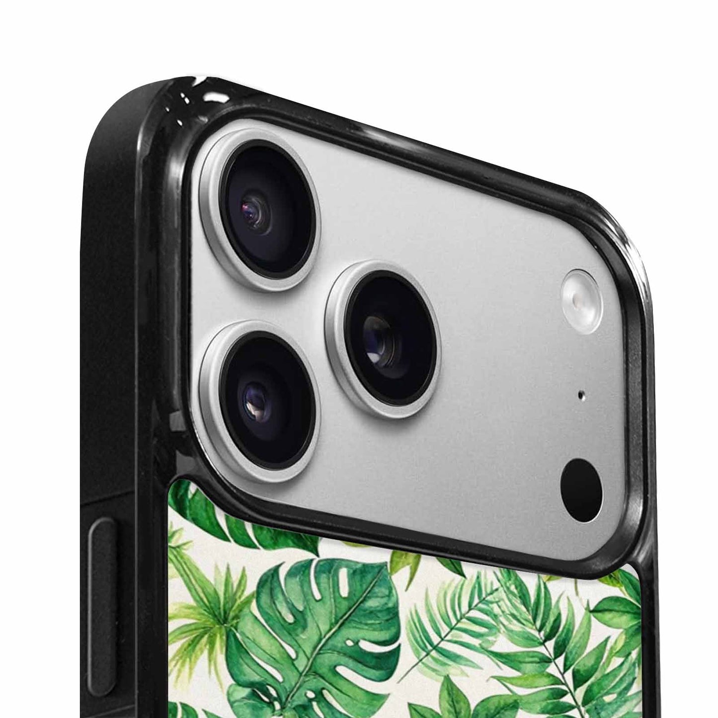 iPhone 17 Pro Case — Small Seven Point Palmate Leaf Floral, Unique Phone Case Design