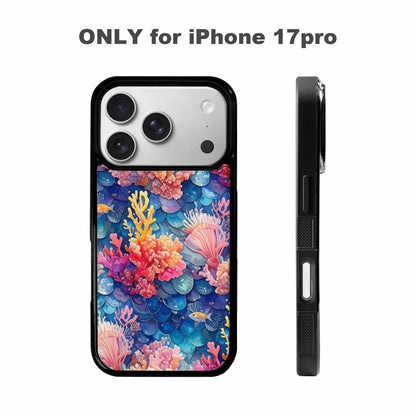 iPhone 17 Pro Case — Small Fish Scale And Coral Original, Custom Made Phone Cover
