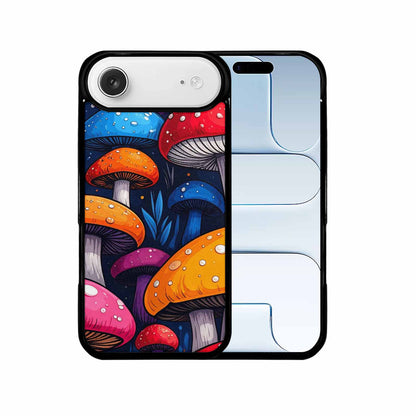 iPhone 17 Air Case — Vivid Winter Mushroom Seamless Cartoon Cute, Custom Art Phone Cover