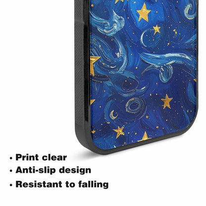 iPhone 15 Plus Case — Starry Night Galaxy, Custom Designed Case Cover
