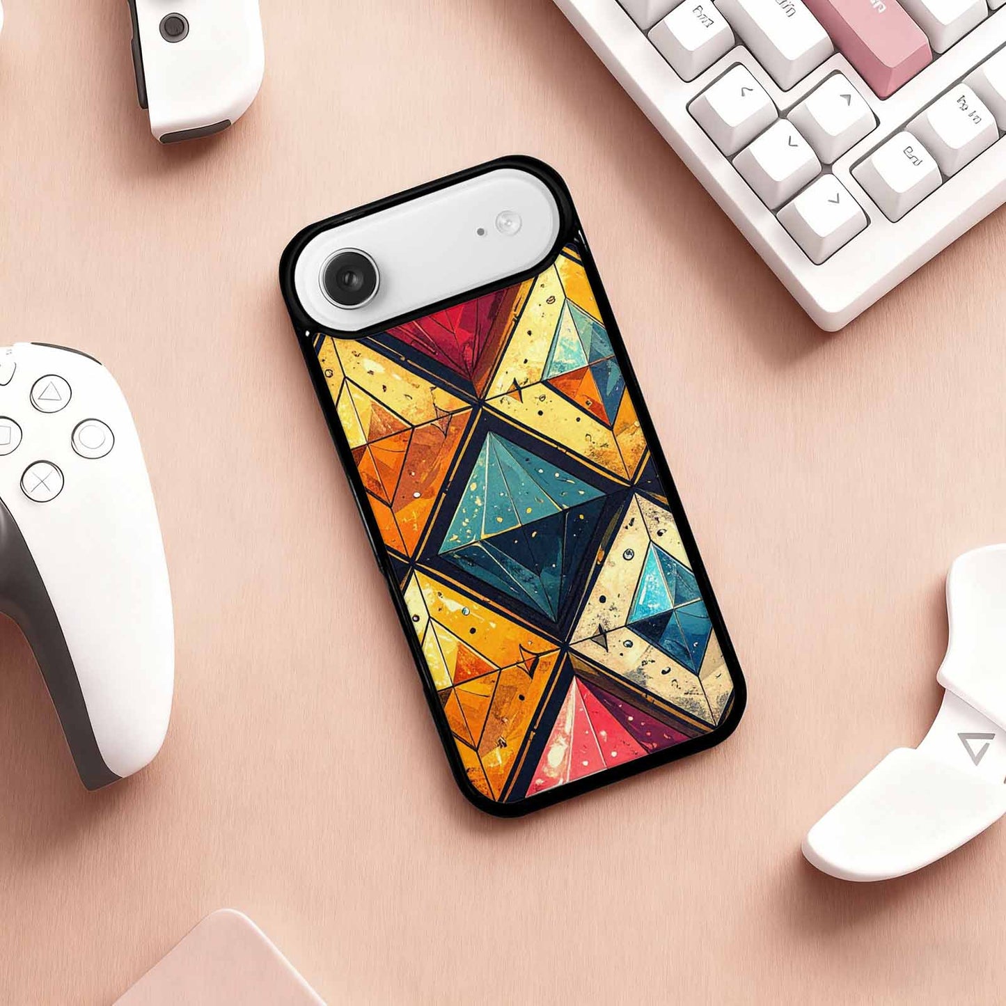 iPhone 17 Air Case — Vintage Summer Diamond Retro Vintage, Original Design Phone Case