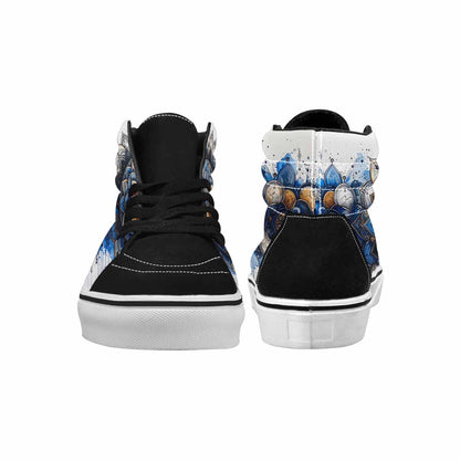 MEN'S Mandala Medallion High Top Canvas Surreal Custom Shoes