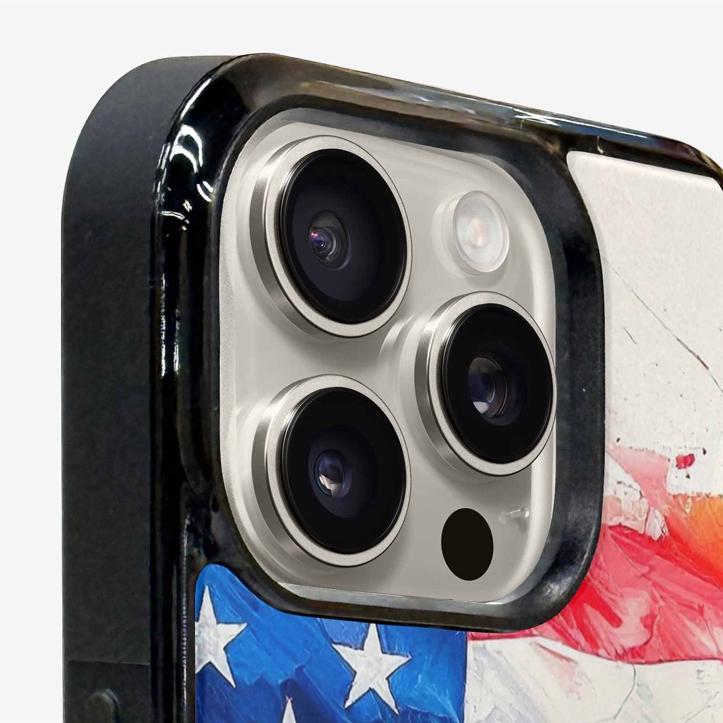 iPhone 16 Pro Case — Usa Flag Stars And Stripes Art, Original Design Phone Case