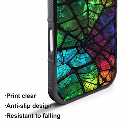 iPhone 17 Pro Max Case — Neon Camo Spider Camo, Custom Phone Case
