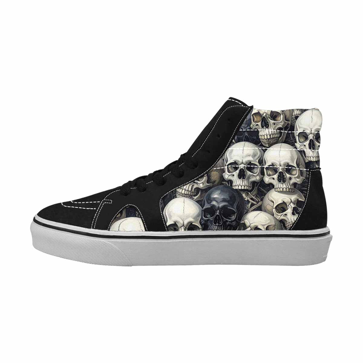 MEN'S Skull Splatter Black White 5 Ferion
