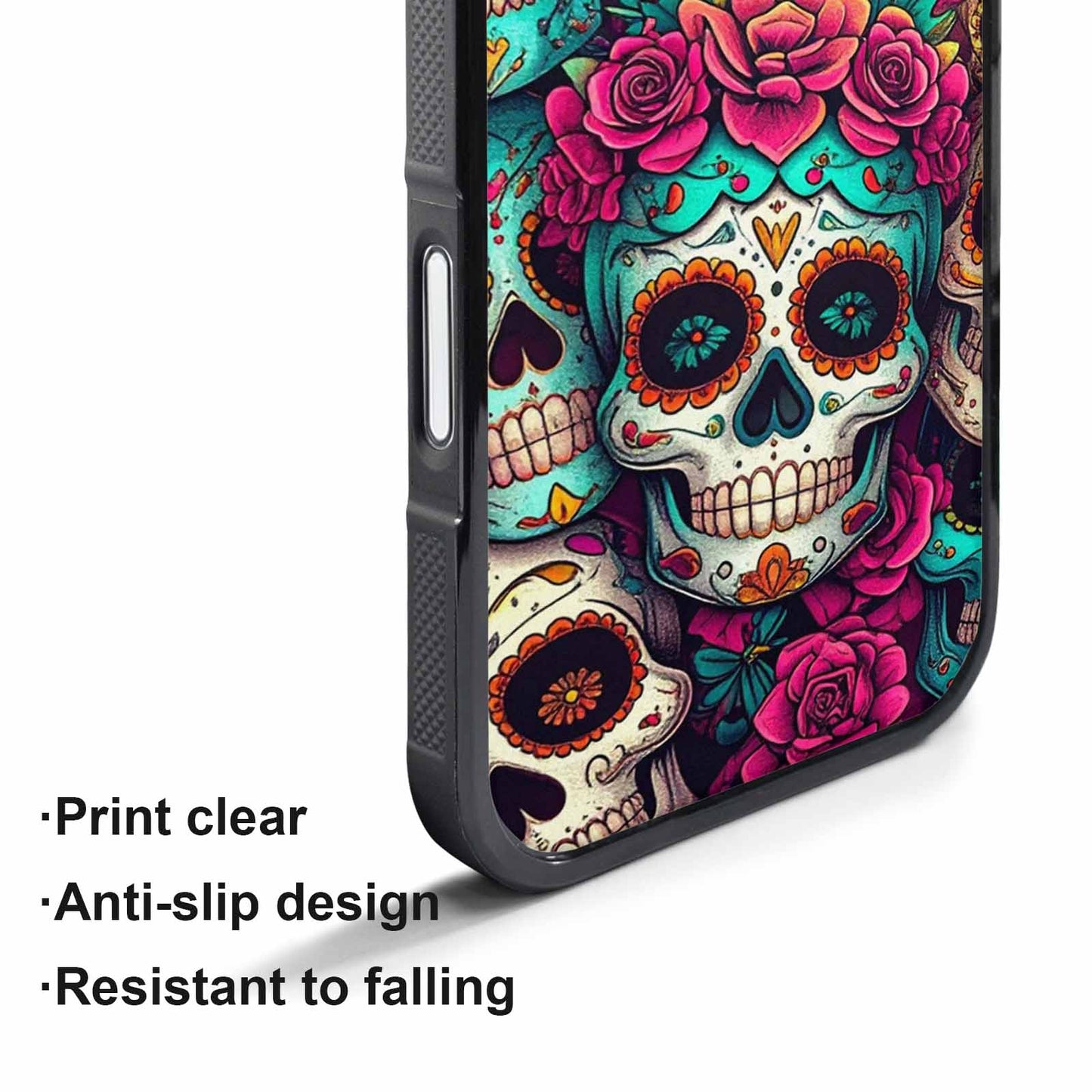 iPhone 17 Pro Case — Skull Dark Art Gothic Print Gothic, Customized Protective Case