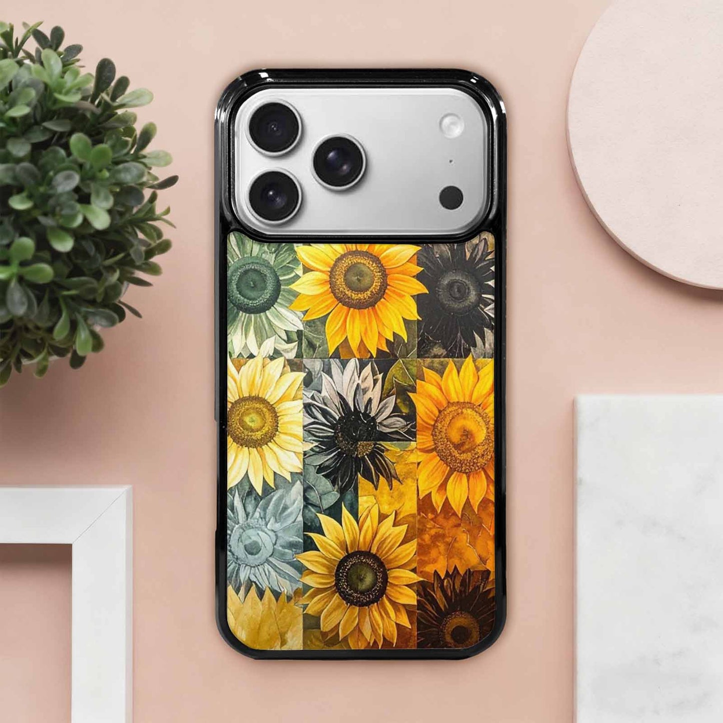 iPhone 17 Pro Max Case — Blend Melt Them Together Floral, Custom Print Case Cover