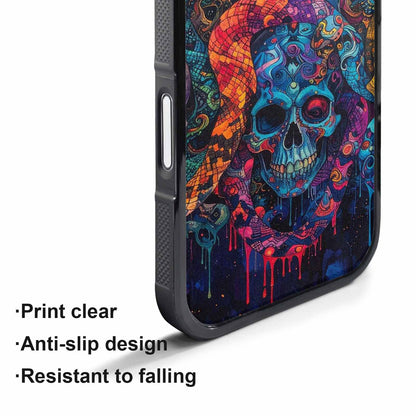 iPhone 17 Pro Max Case — Snakes And Skulls Collage Custom Gothic, Customized Protective Case