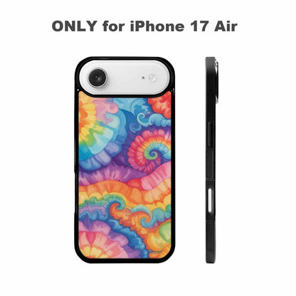 iPhone 17 Air Case — Tie Dye Swirls Tie Dye Tie, Custom Phone Case