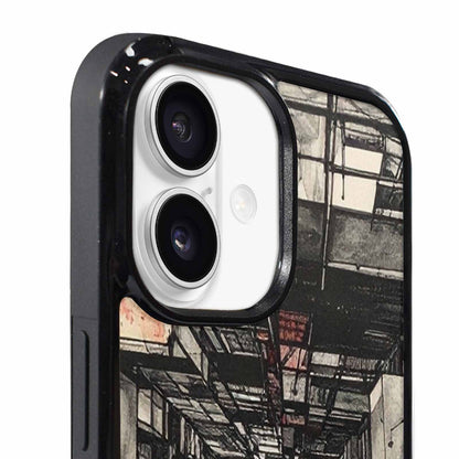 iPhone 17 Case — Liminal Space Fragment Black Galaxy Space, Unique Phone Case Design