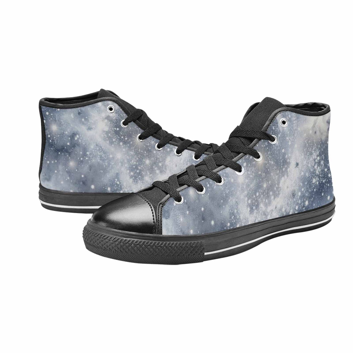 WOMEN'S Galaxy Art - High Top Canvas Surreal Custom Shoes