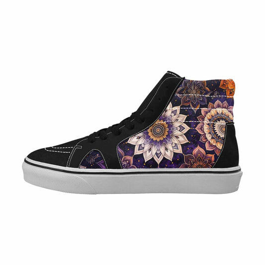 MEN'S Mandala High Top Canvas Dreamcore Sneakers