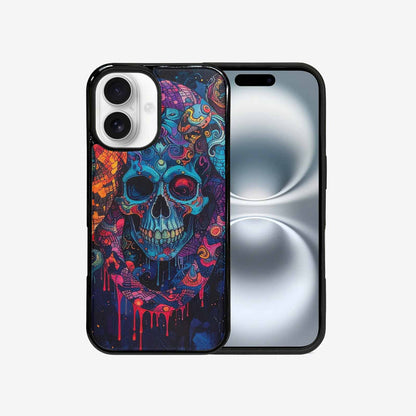 iPhone 16 Case — Snakes And Skulls Collage Custom, Custom Designed Case Cover