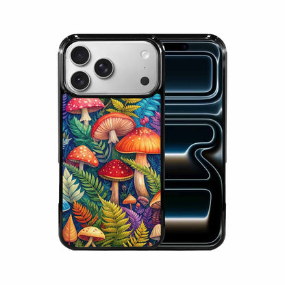 iPhone 17 Pro Max Case — Mushrooms Botanicalmushrooms P Cix Floral, Custom Printed Phone Case