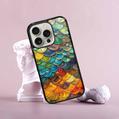 iPhone 16 Pro Case — Reptile Scale Full Color Vibrant Reptile, Custom Designed Case Cover